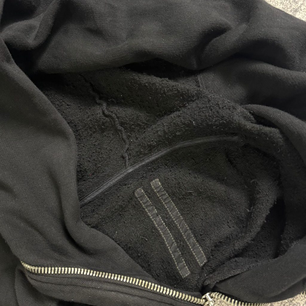 Rick Owens Black Mountain Hoodie