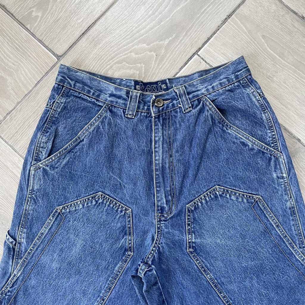 Karl Kani double knee jeans