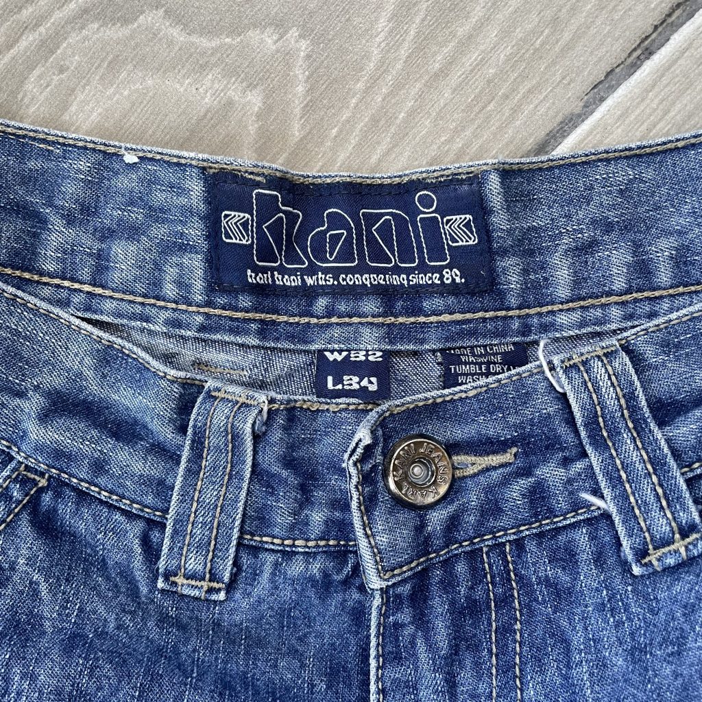 Karl Kani double knee jeans