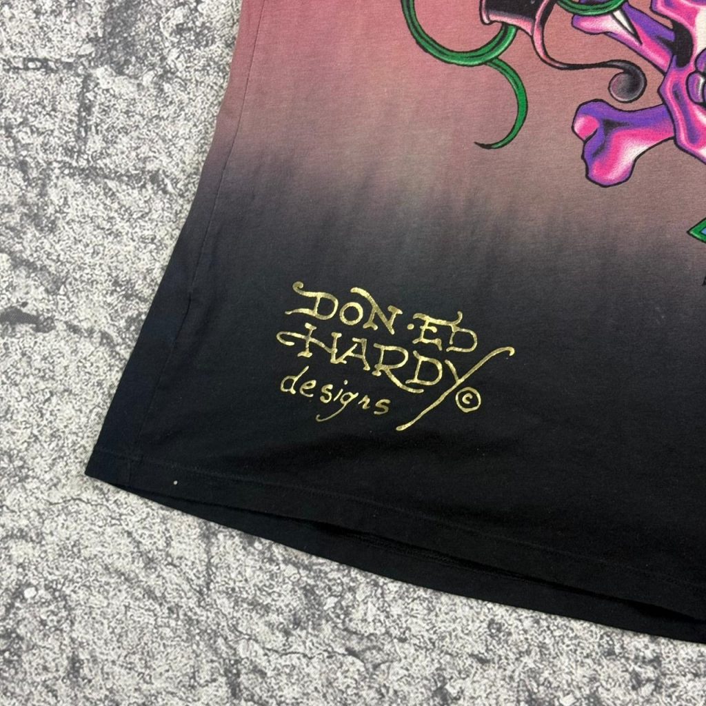 Y2K Ed Hardy Tee