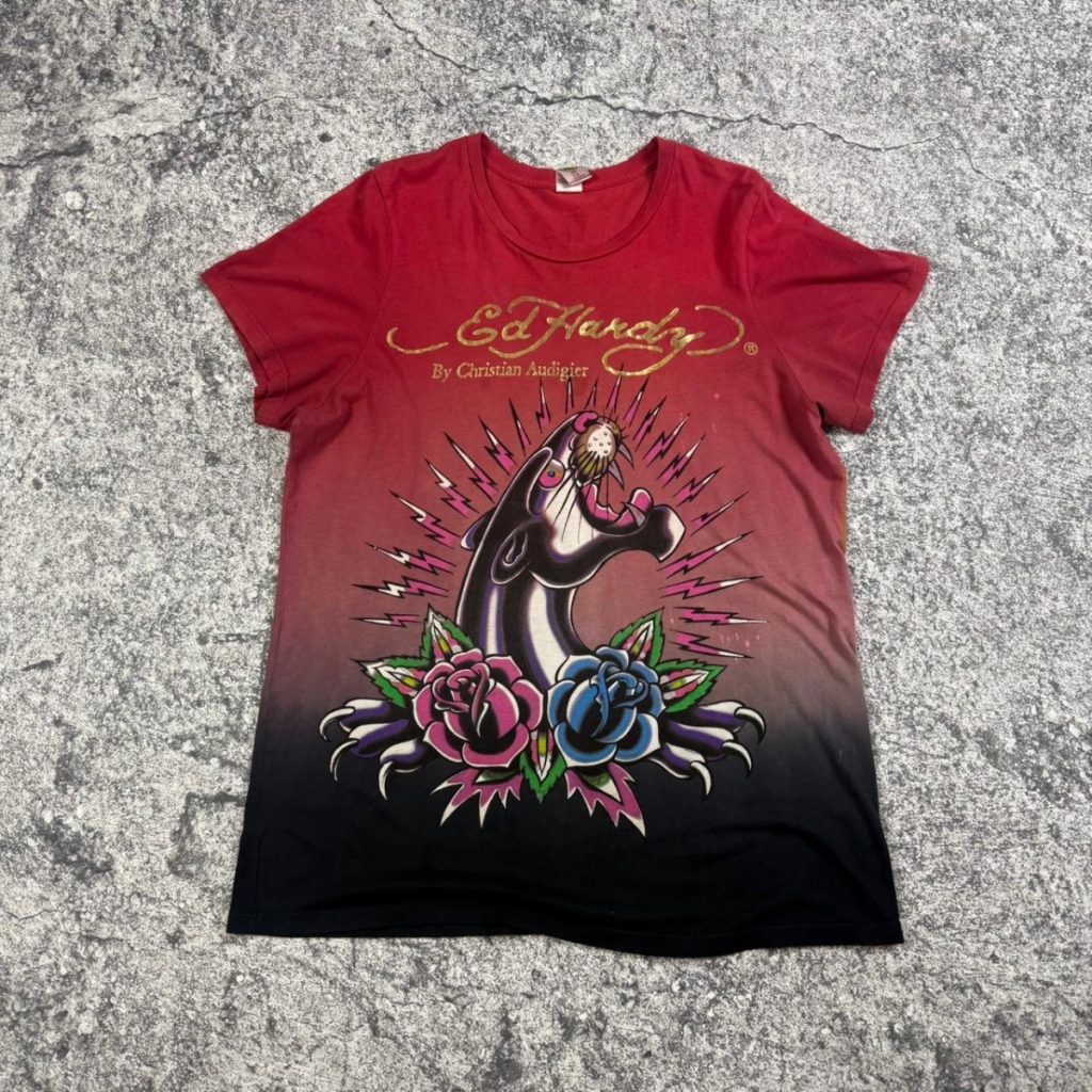 Y2K Ed Hardy Tee