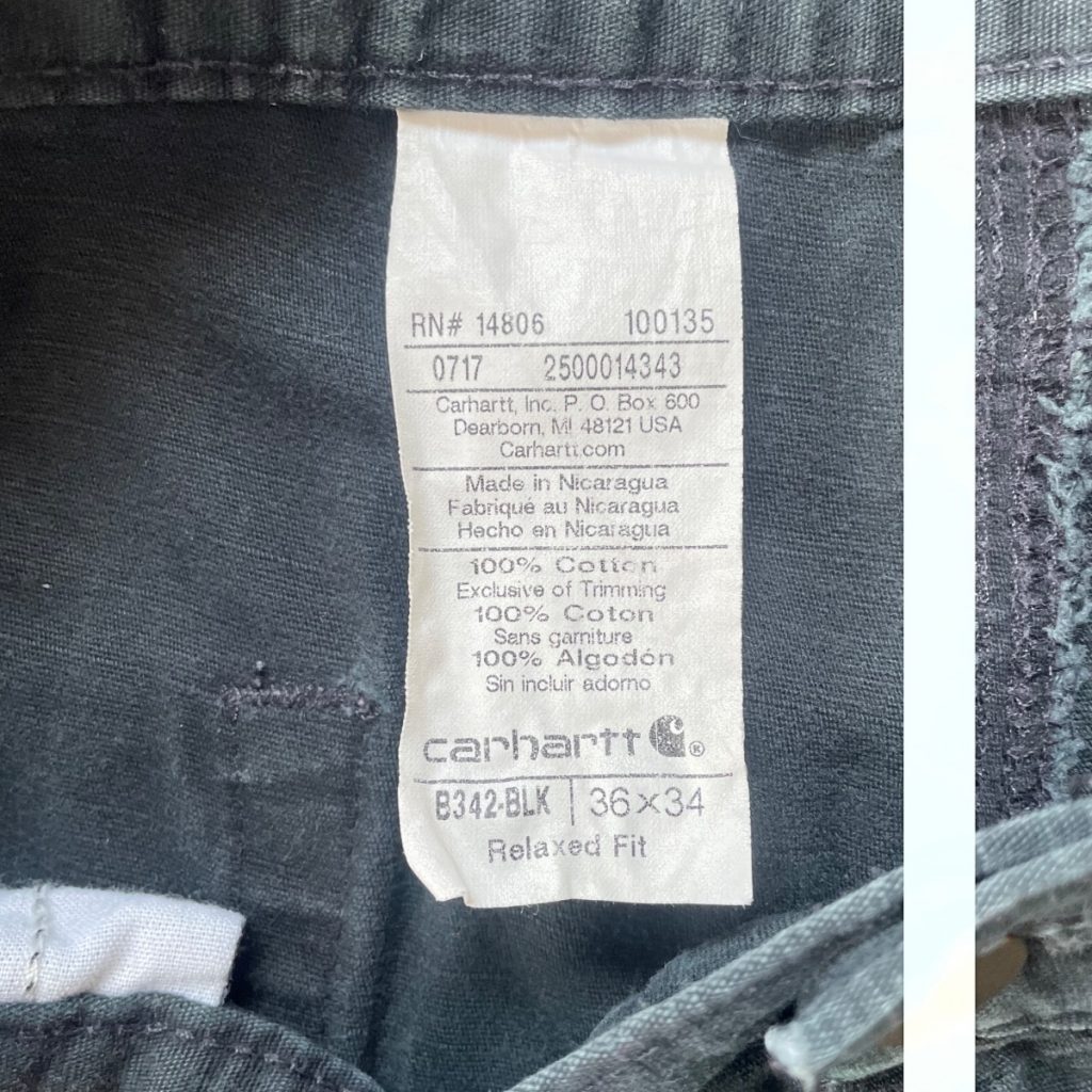 Carhartt Double Knee BLK
