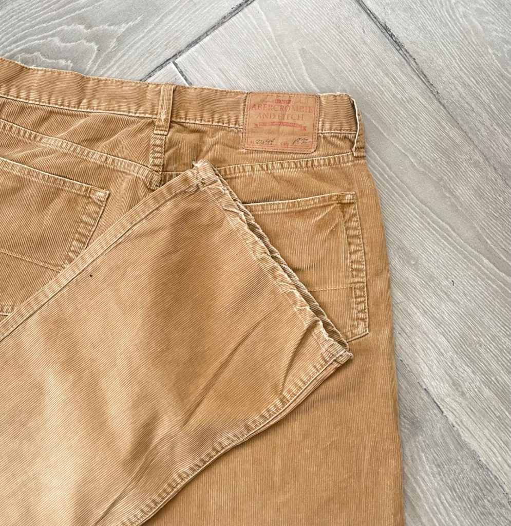 Flared Abercrombie and Fitch Corduroy Pants