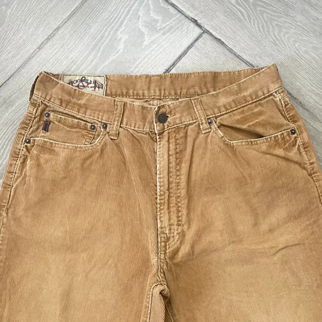 Flared Abercrombie and Fitch Corduroy Pants