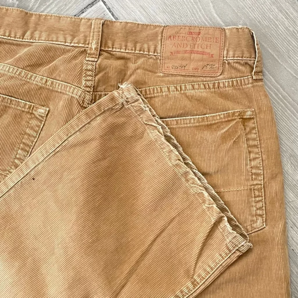 Flared Abercrombie and Fitch Corduroy Pants