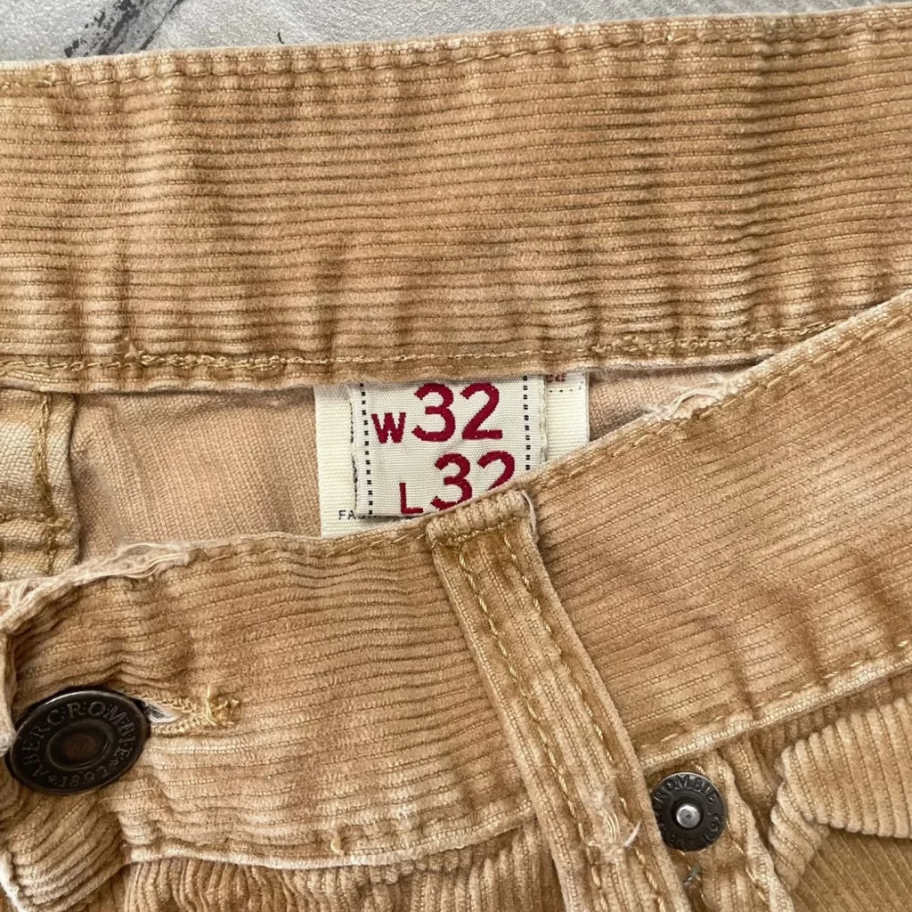 Flared Abercrombie and Fitch Corduroy Pants