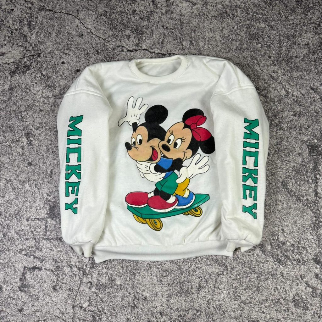 VTG Bootleg Mickey Mouse & Tweety Crewneck