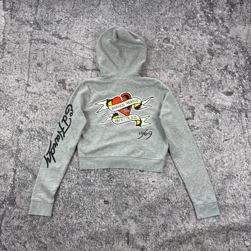 Ed Hardy Crop Hoodie